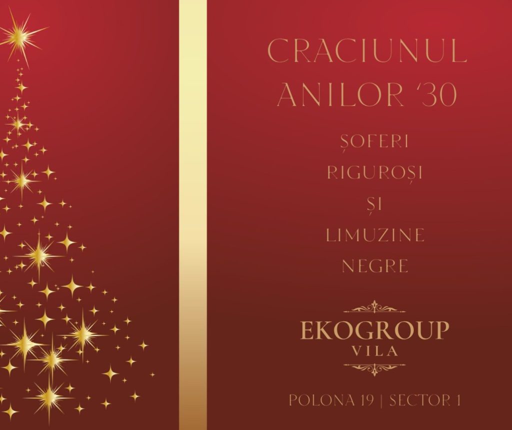 Eko Group Vila: O Imersiune în Eleganța Crăciunului Anilor ’30